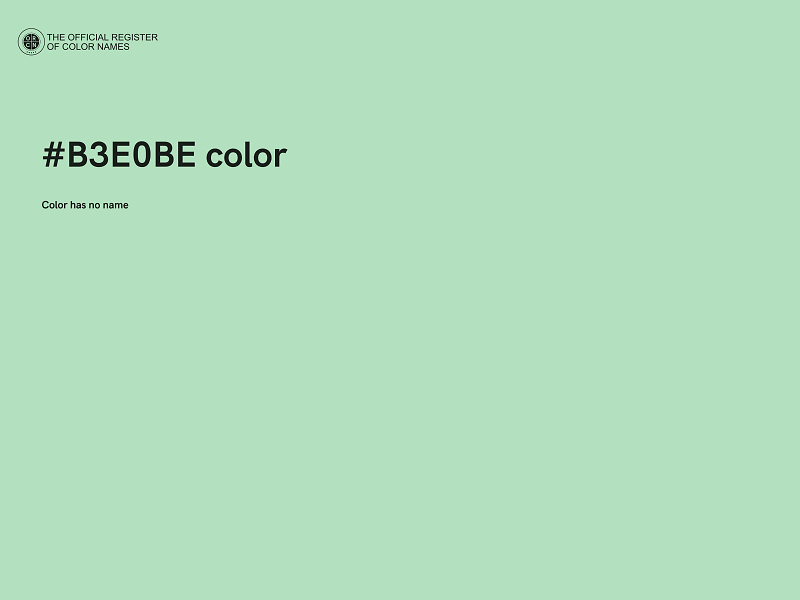 #B3E0BE color image