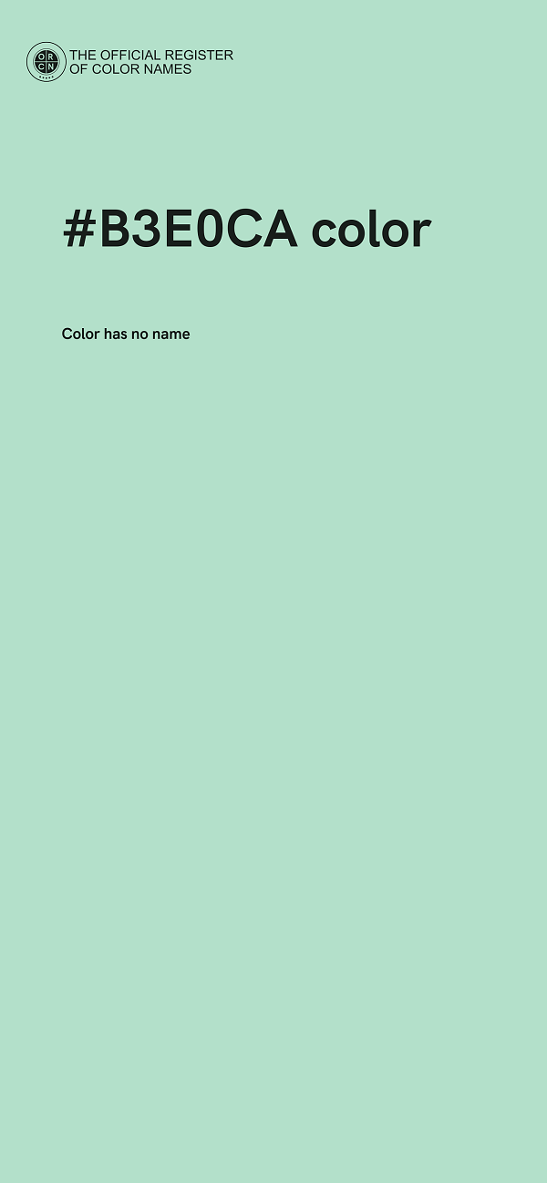 #B3E0CA color image