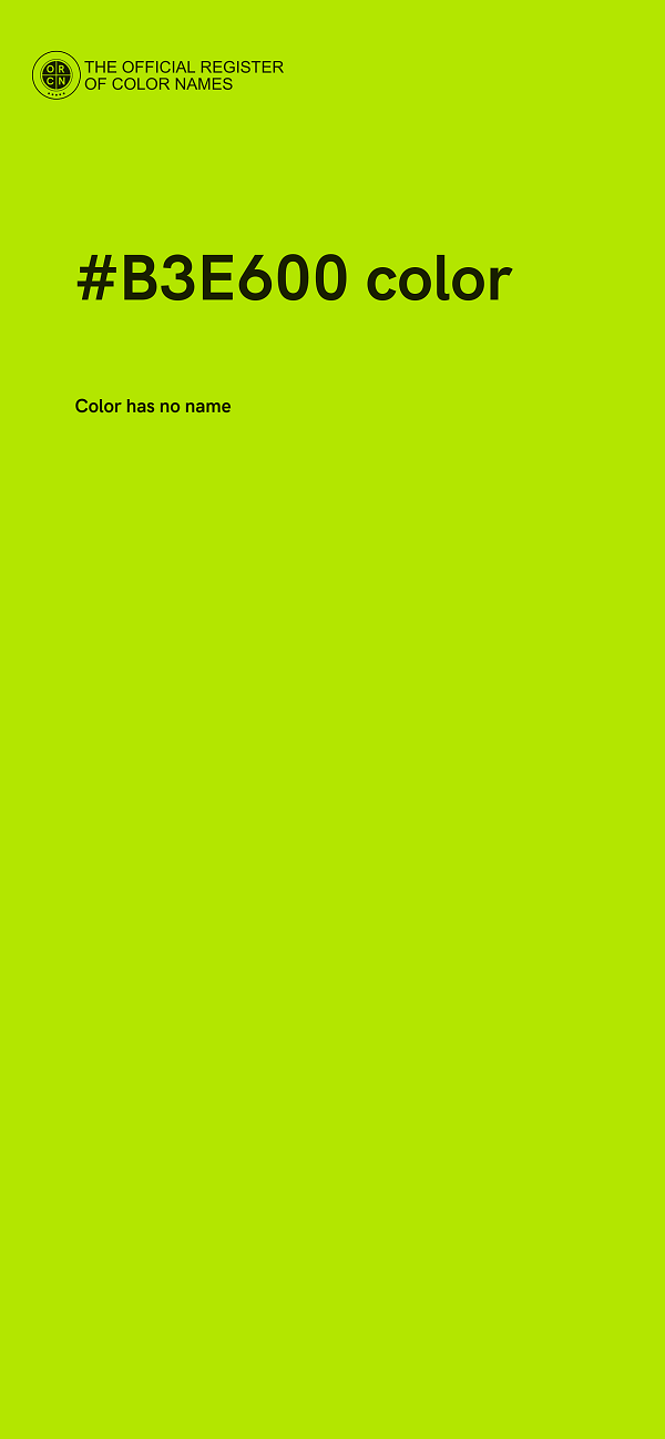 #B3E600 color image