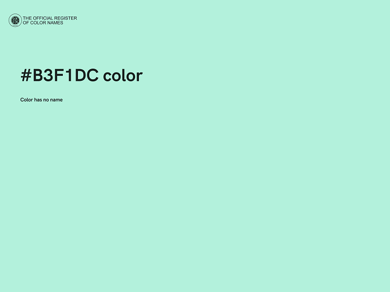 #B3F1DC color image