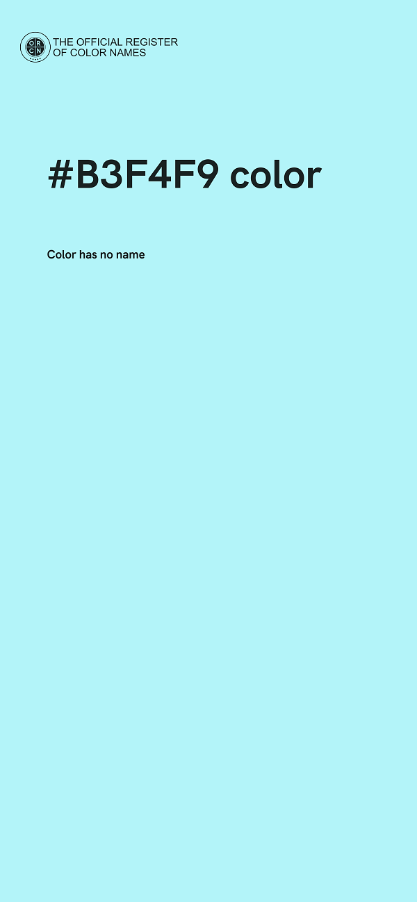 #B3F4F9 color image
