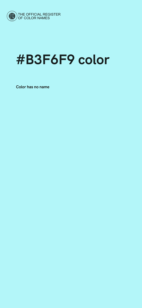 #B3F6F9 color image