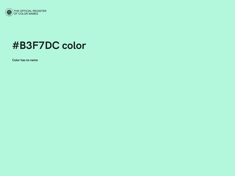 #B3F7DC color image