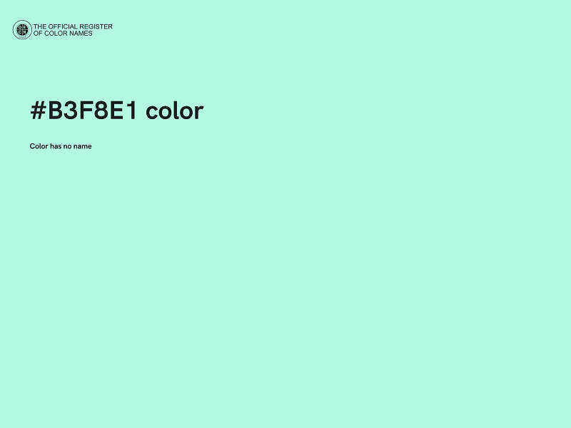 #B3F8E1 color image