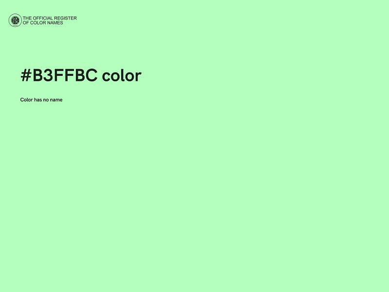 #B3FFBC color image