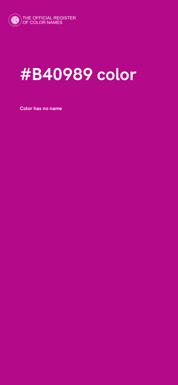 #B40989 color image