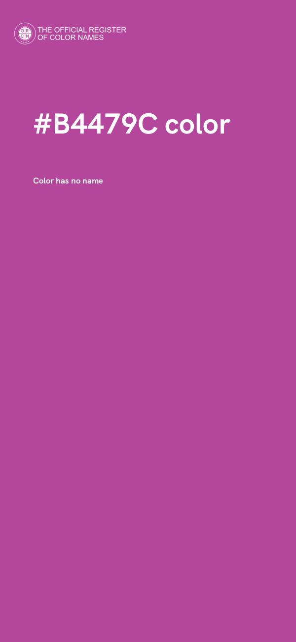 #B4479C color image