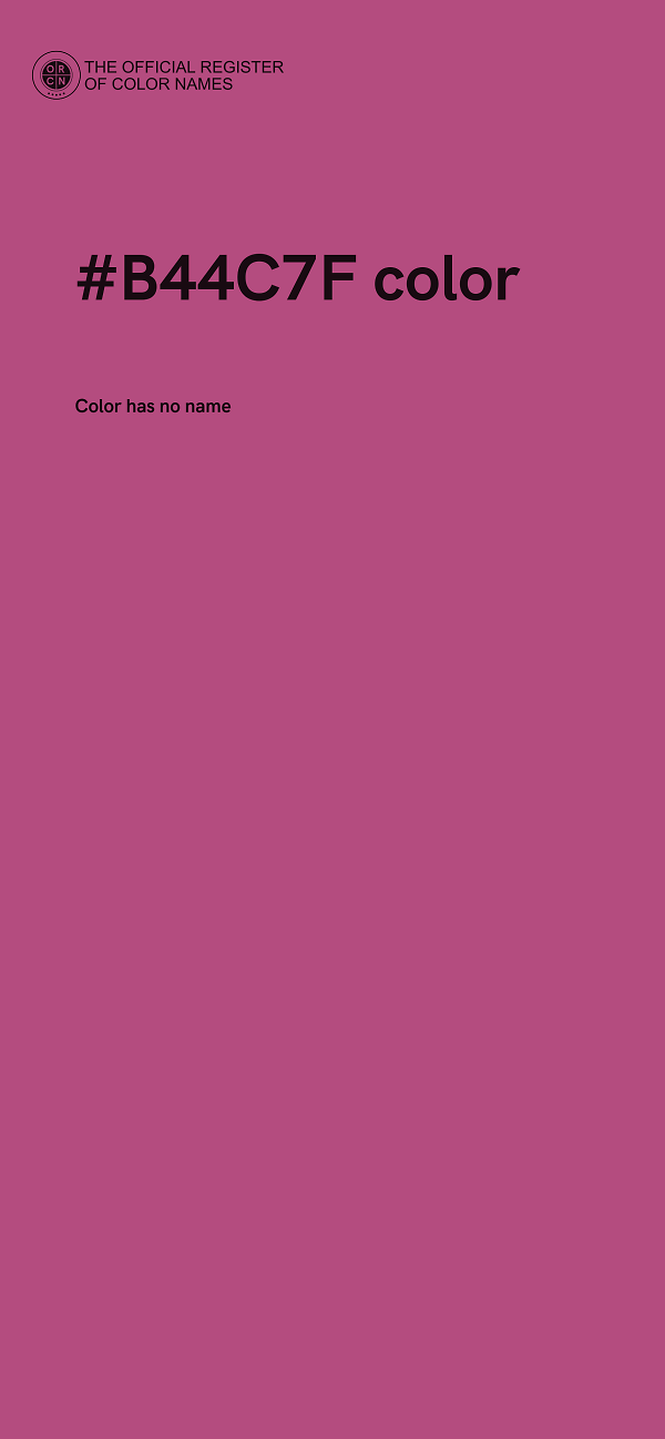 #B44C7F color image