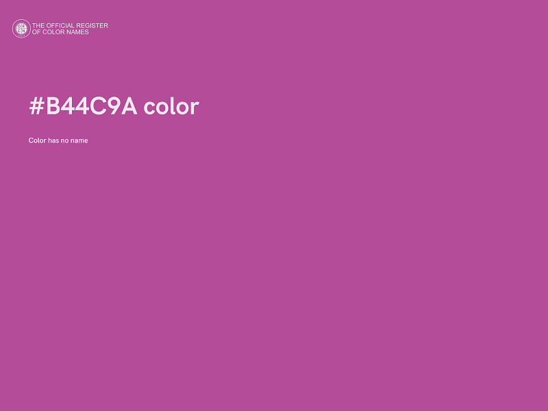 #B44C9A color image