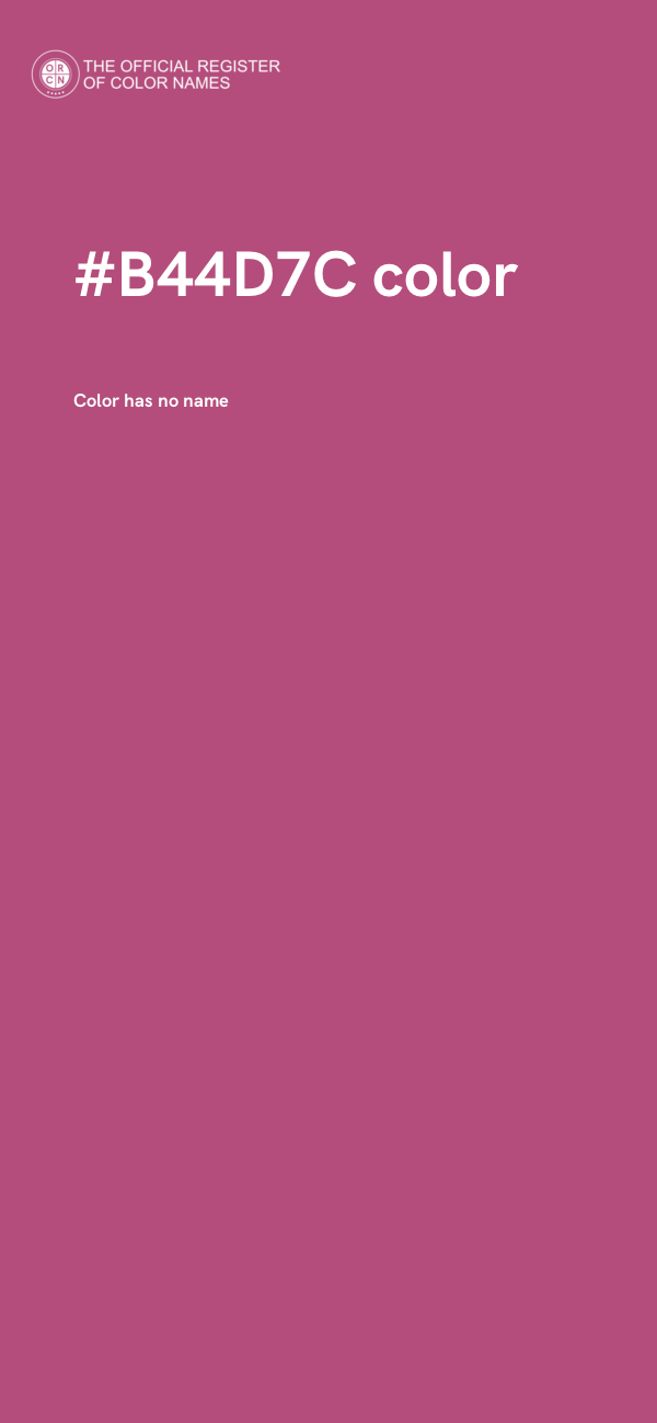 #B44D7C color image