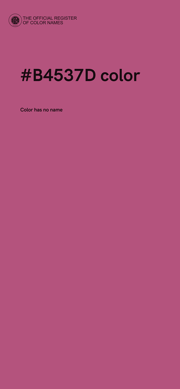 #B4537D color image