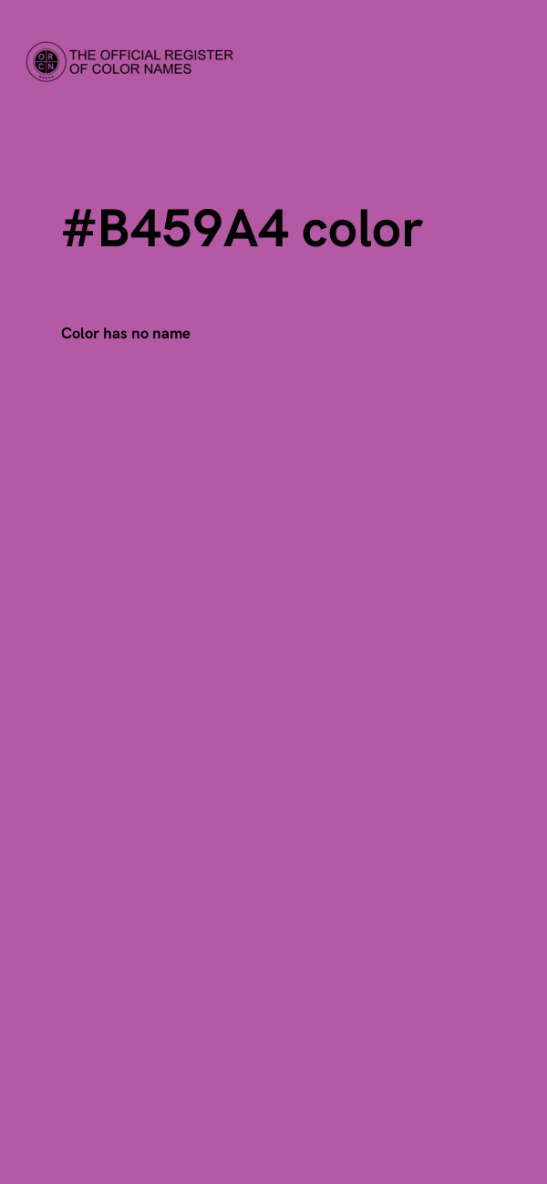 #B459A4 color image