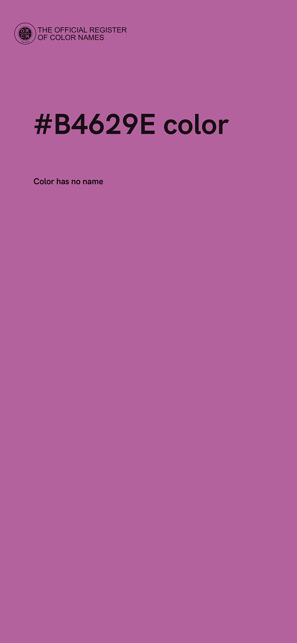 #B4629E color image