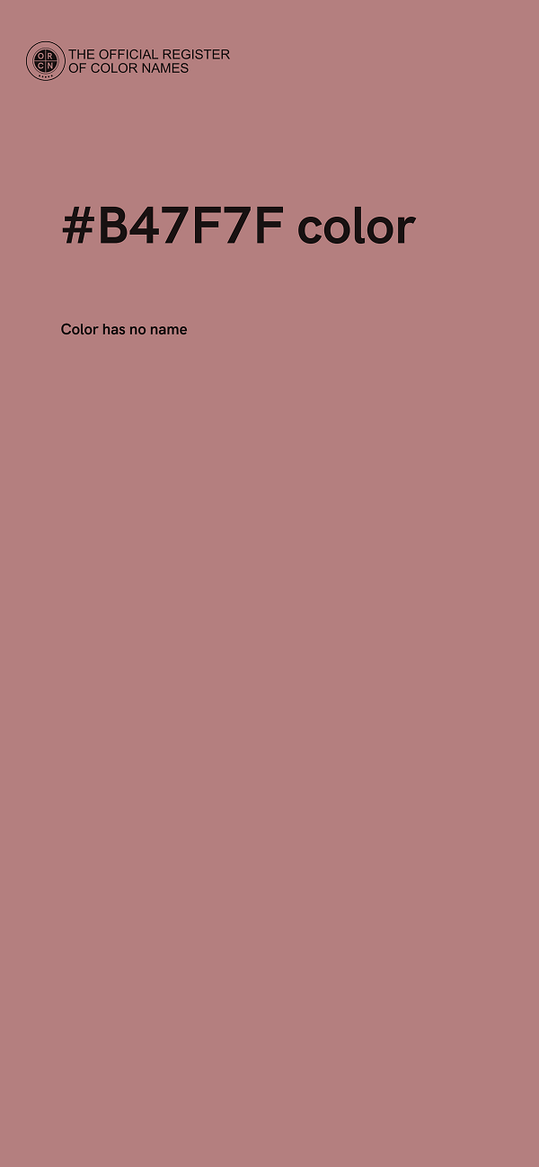 #B47F7F color image