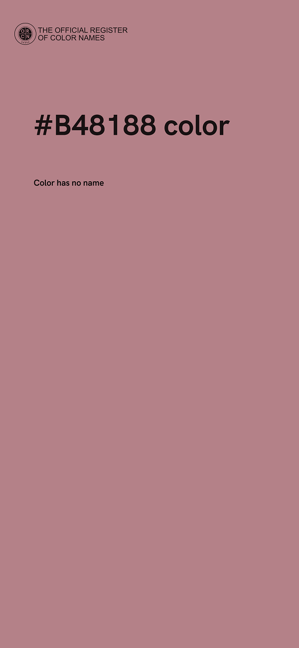 #B48188 color image