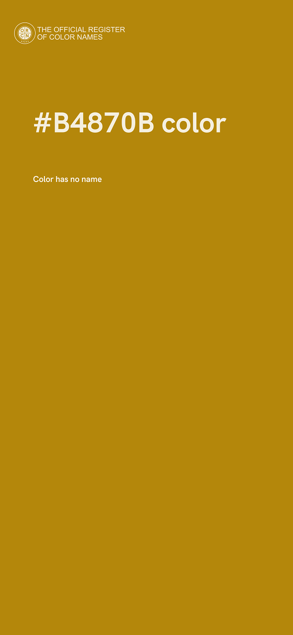 #B4870B color image