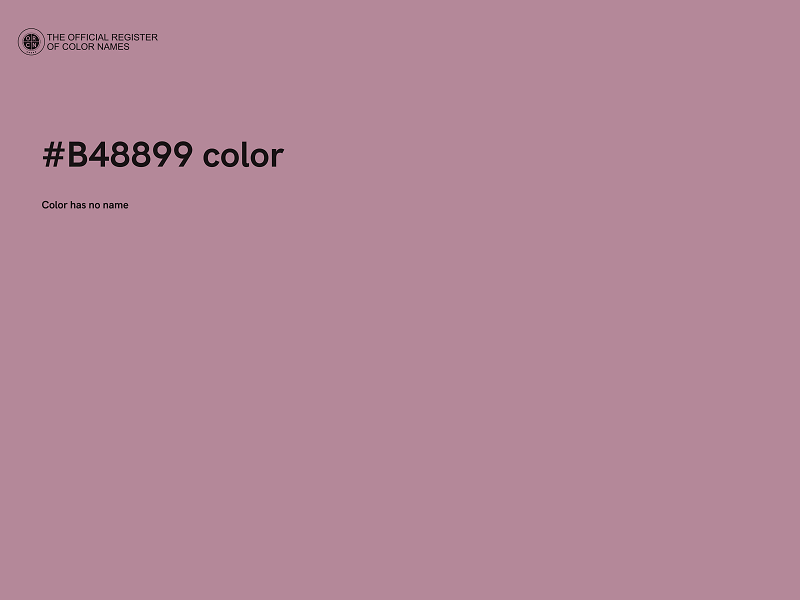 #B48899 color image