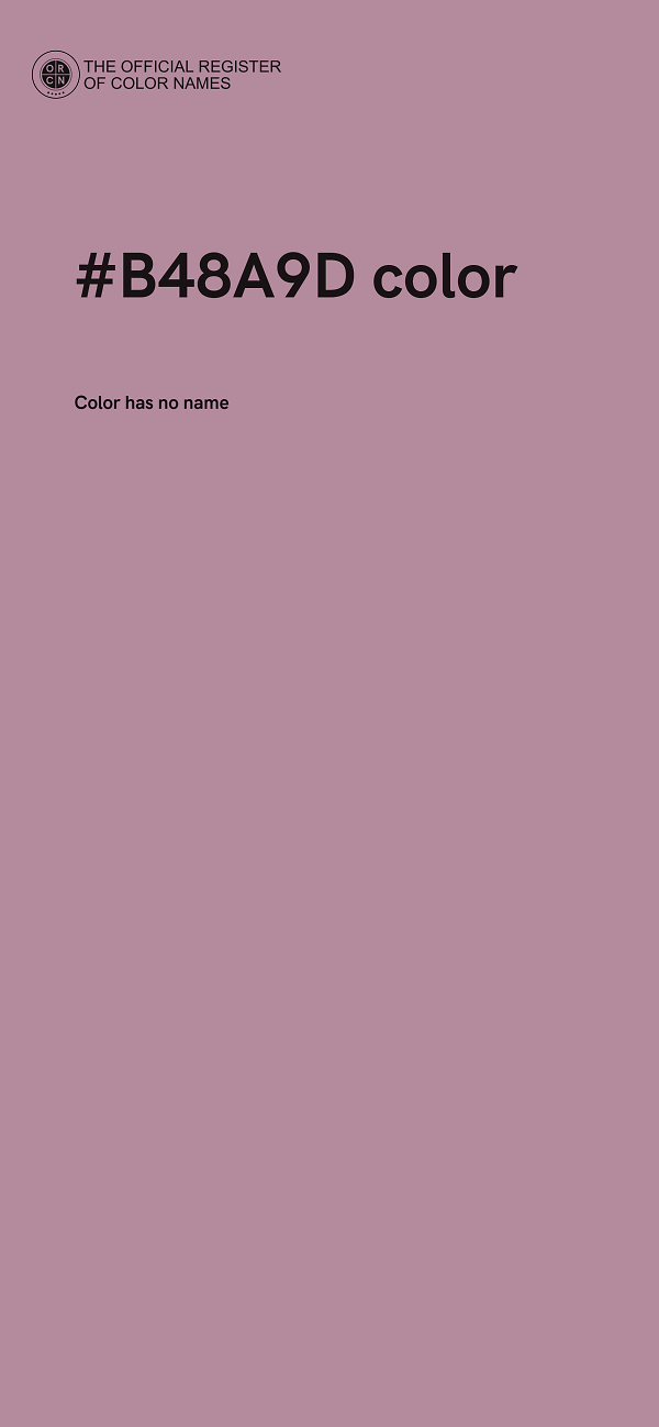 #B48A9D color image
