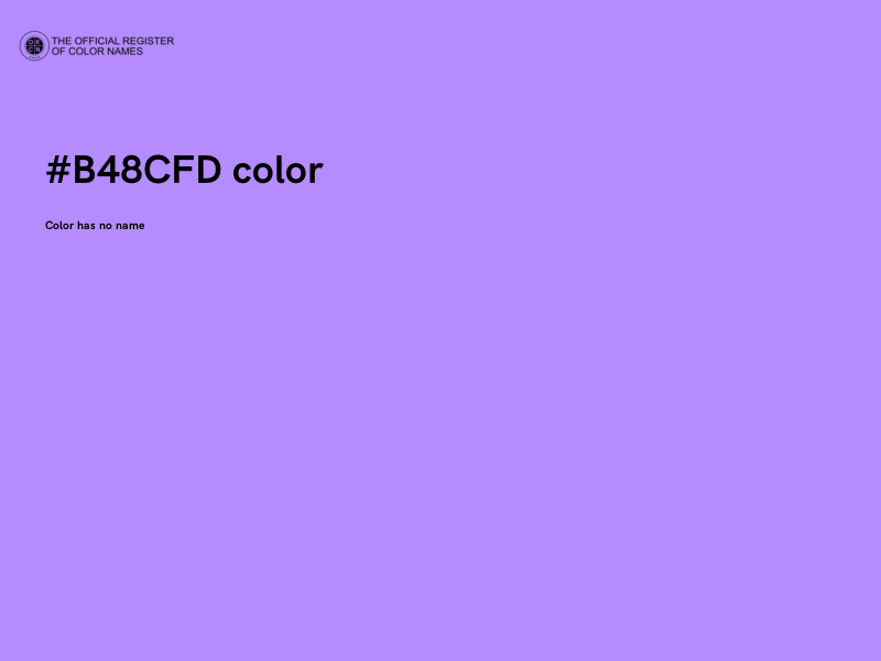 #B48CFD color image