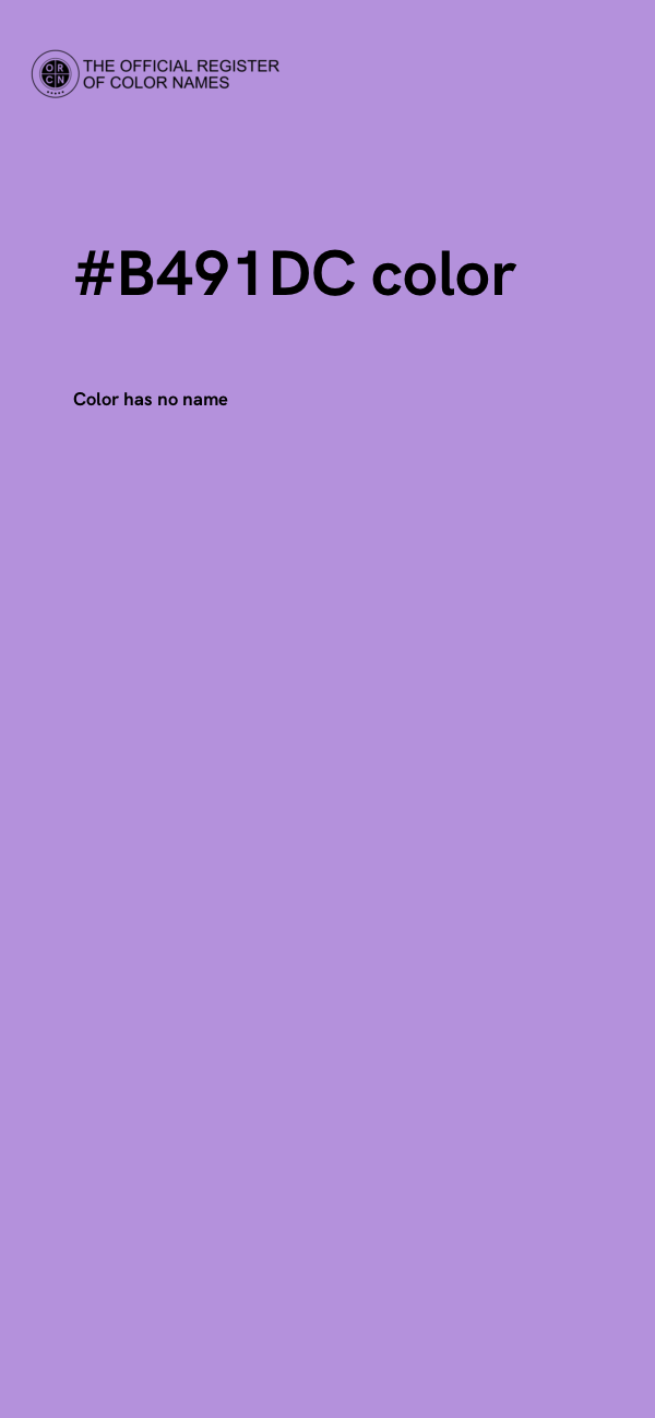 #B491DC color image