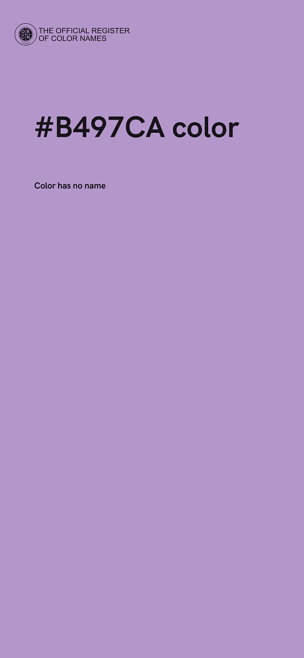 #B497CA color image