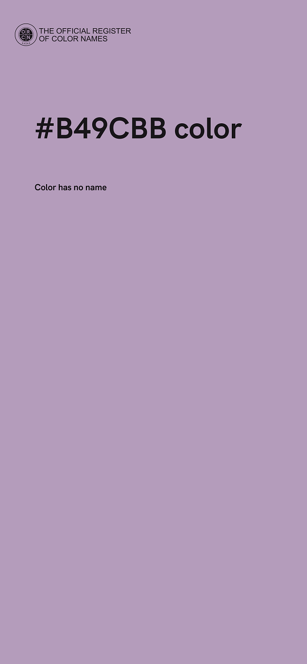 #B49CBB color image
