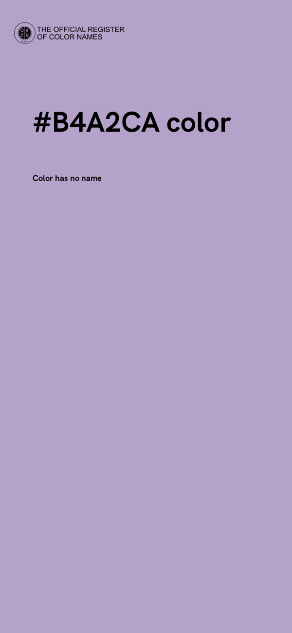 #B4A2CA color image