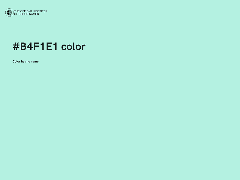 #B4F1E1 color image