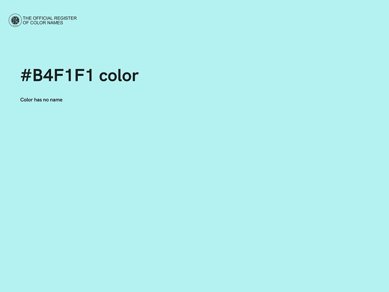 #B4F1F1 color image