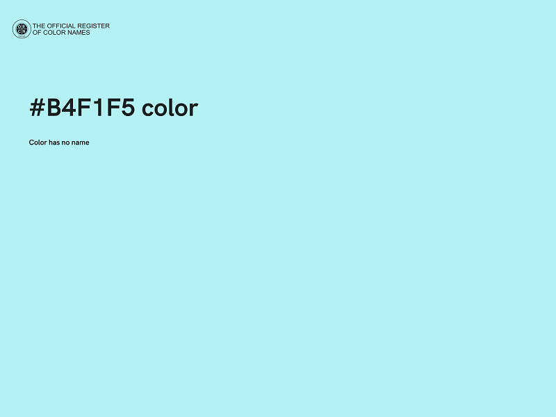 #B4F1F5 color image