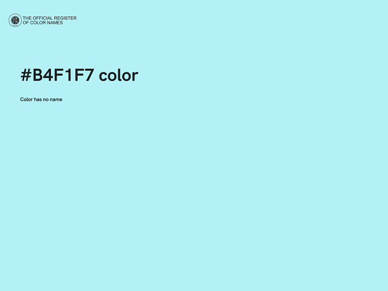 #B4F1F7 color image