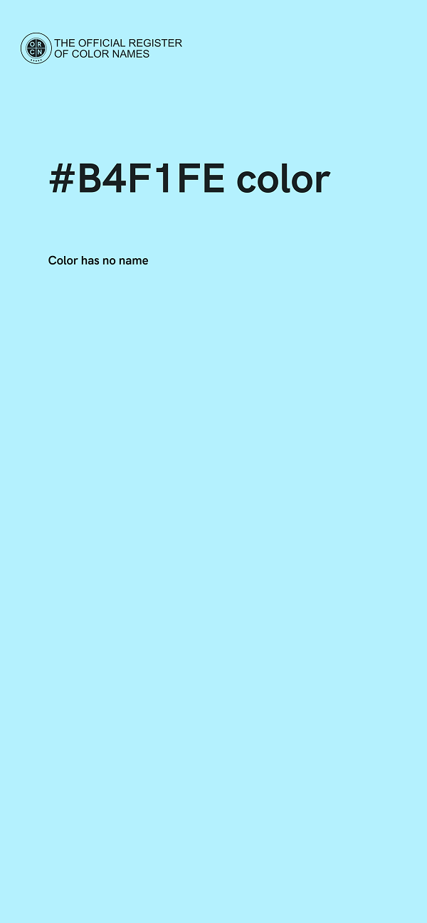 #B4F1FE color image
