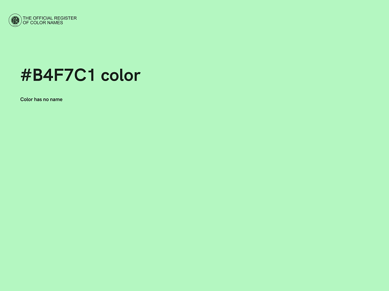 #B4F7C1 color image