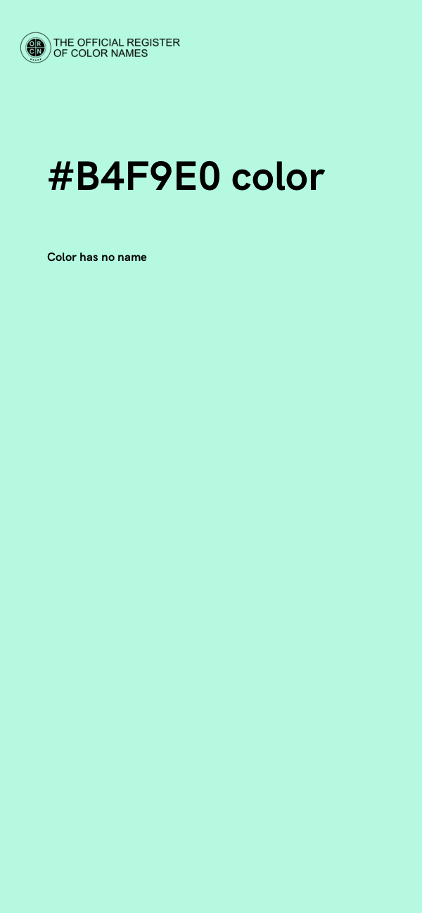 #B4F9E0 color image