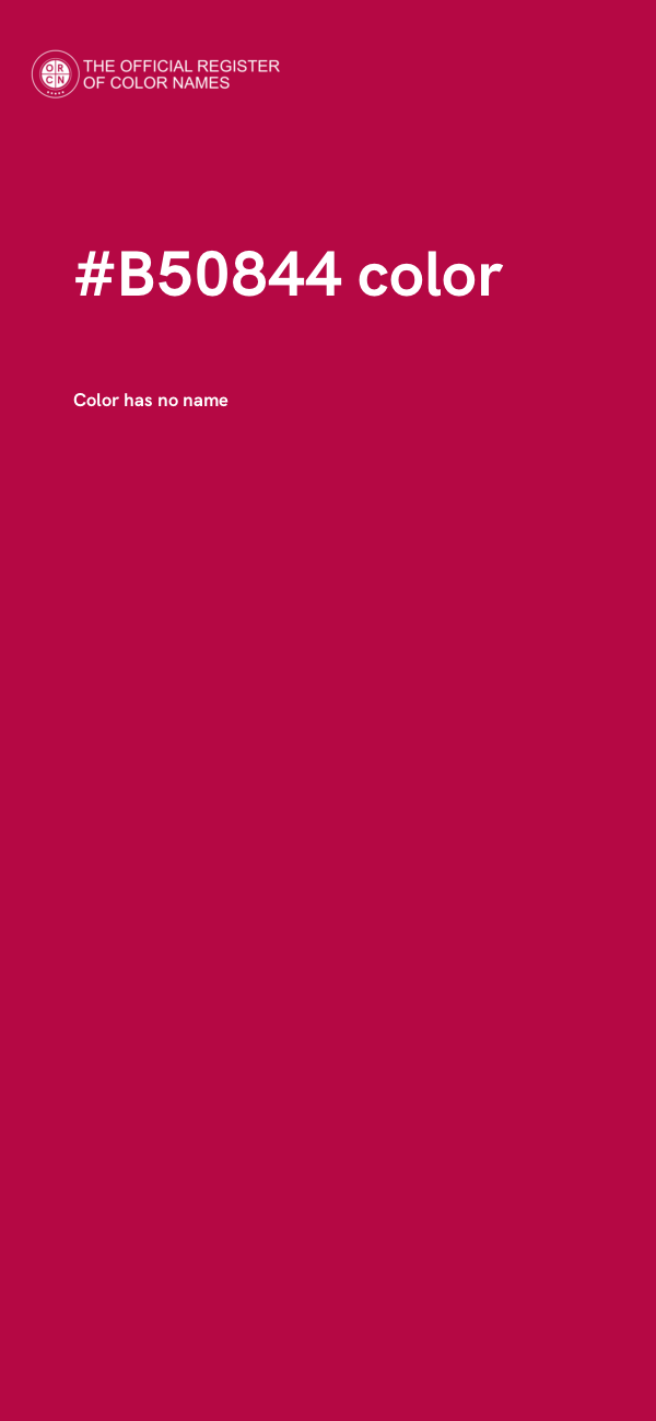 #B50844 color image