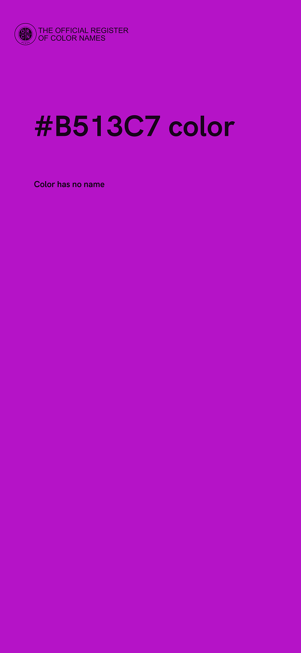 #B513C7 color image
