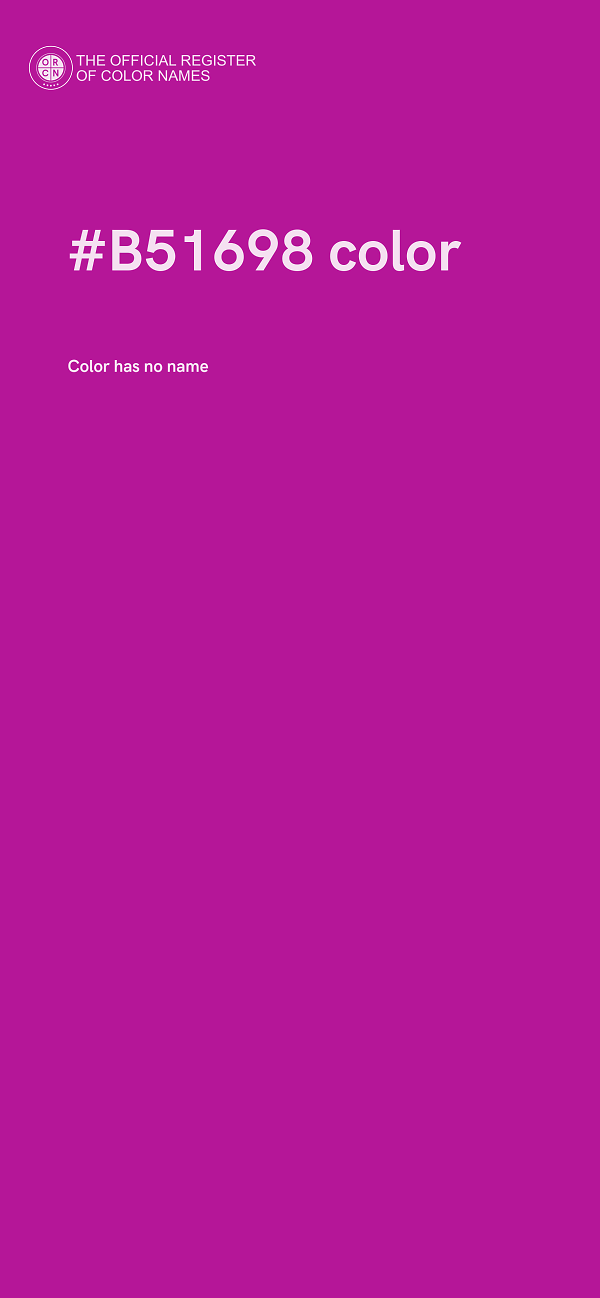 #B51698 color image
