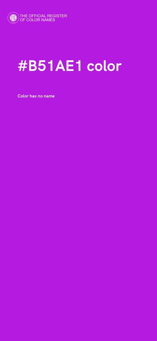 #B51AE1 color image