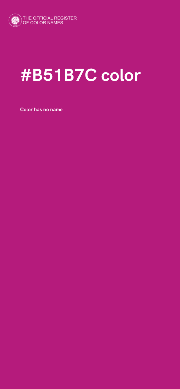 #B51B7C color image