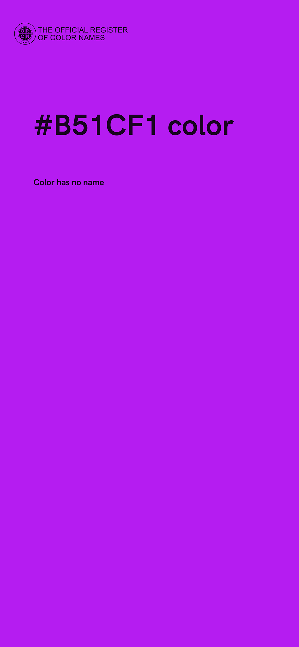 #B51CF1 color image