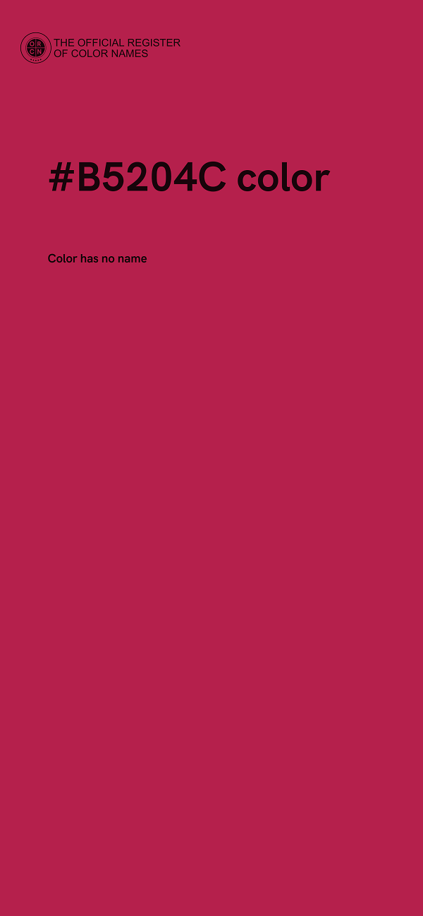 #B5204C color image