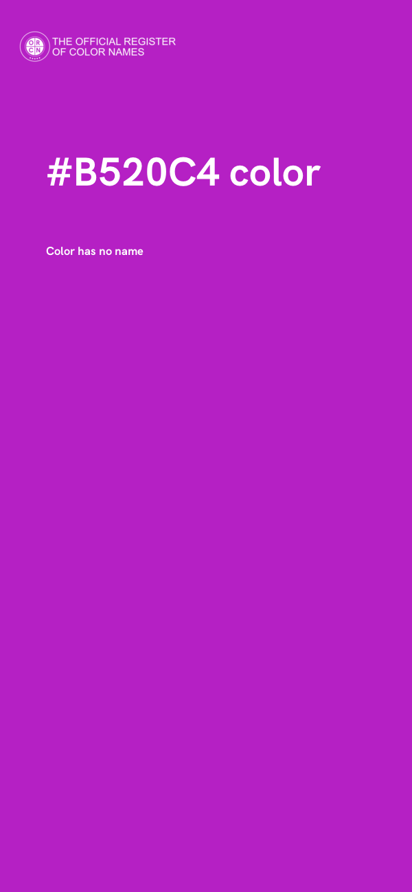 #B520C4 color image