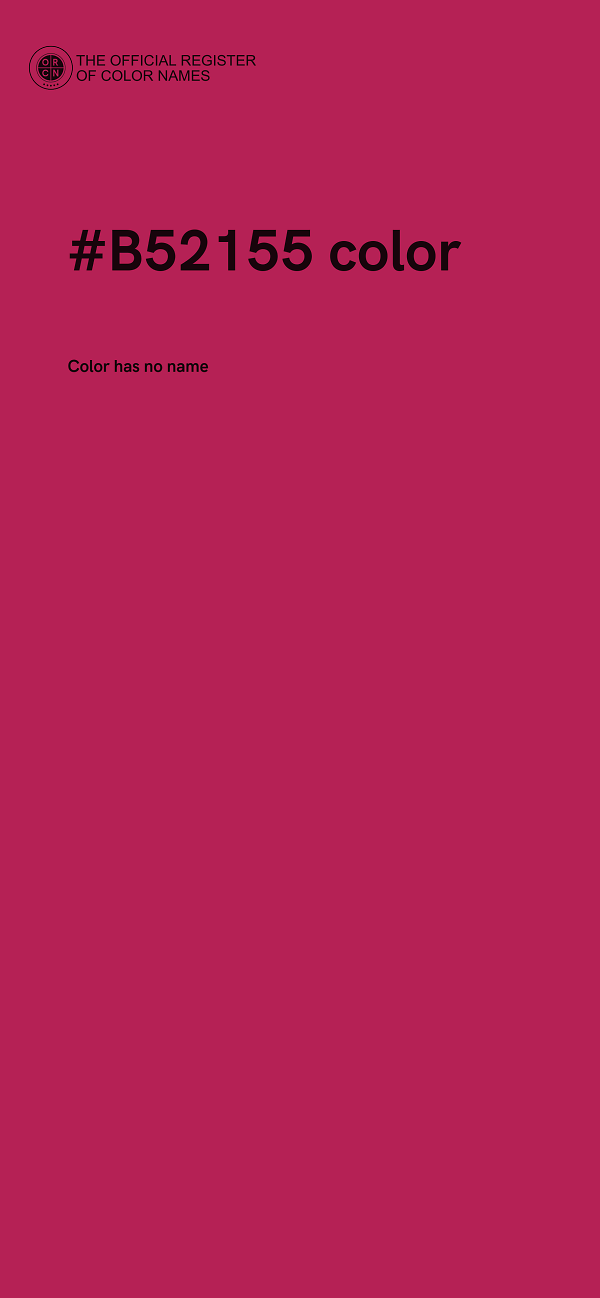 #B52155 color image