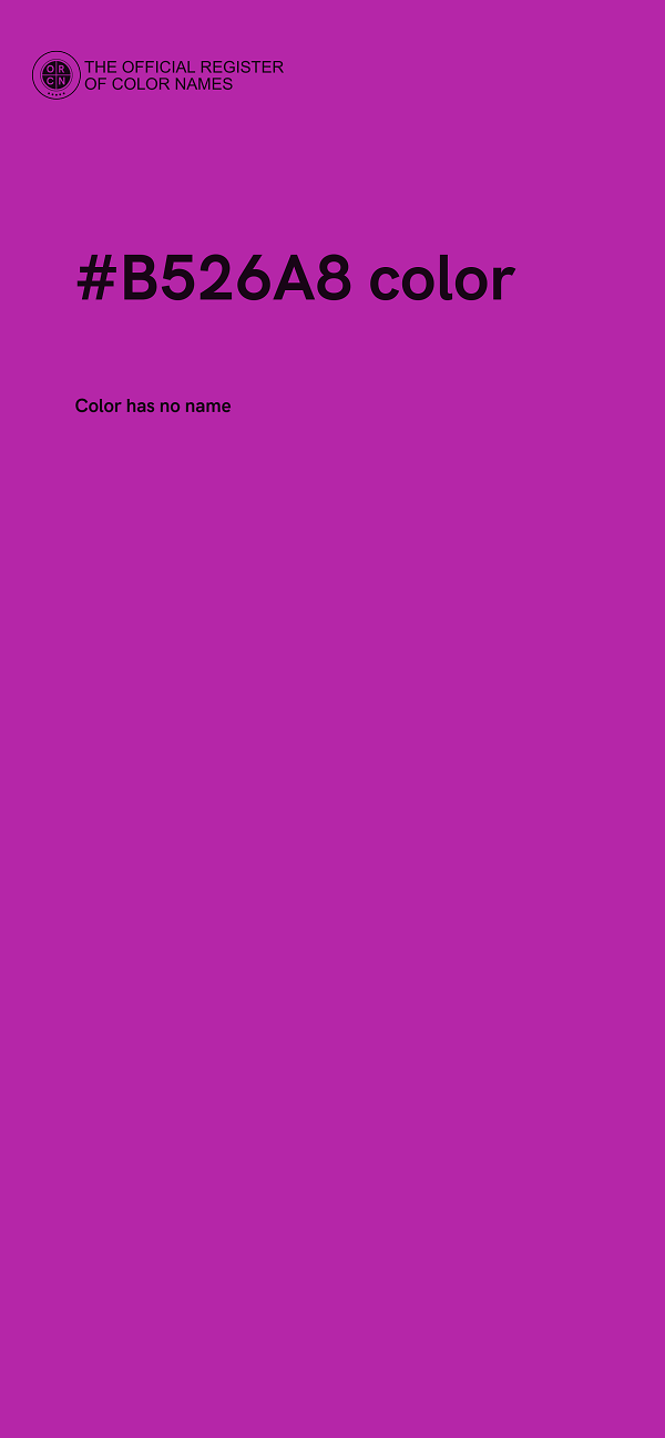 #B526A8 color image