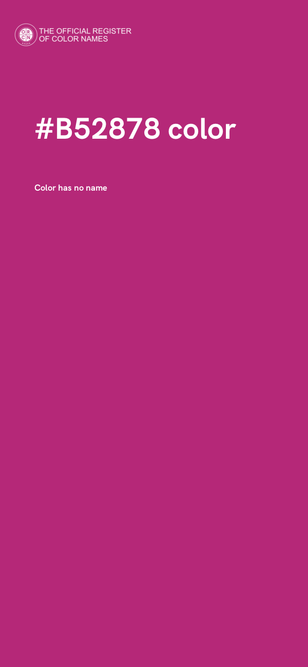 #B52878 color image