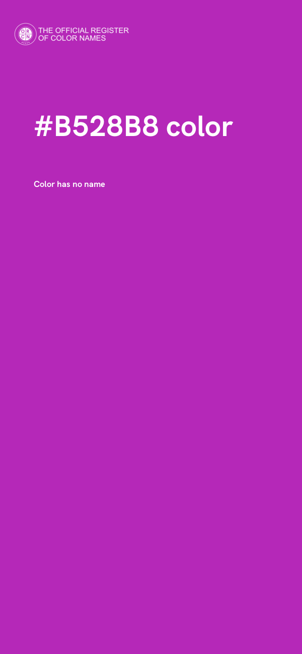 #B528B8 color image