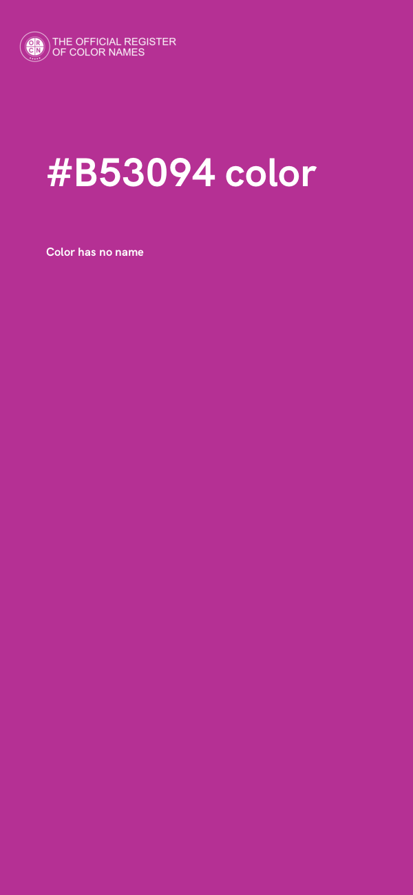 #B53094 color image
