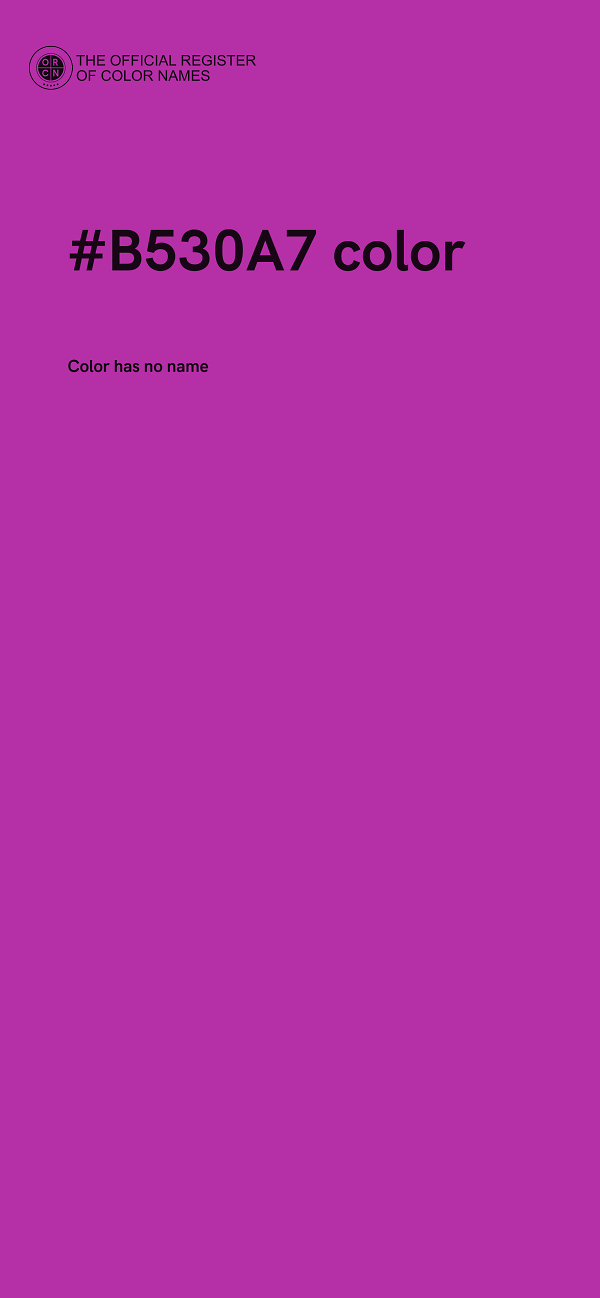 #B530A7 color image