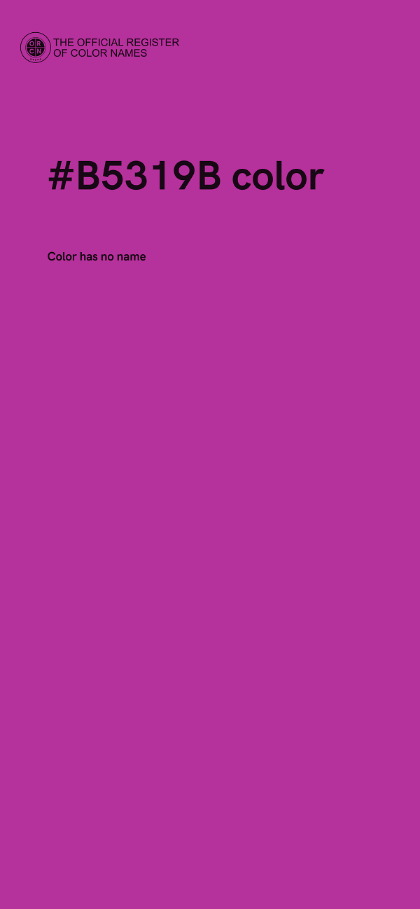 #B5319B color image