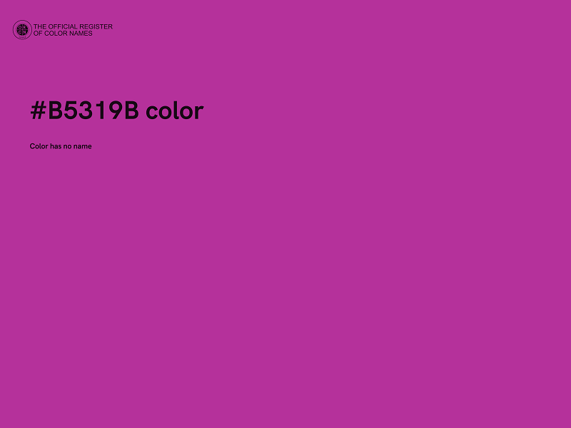 #B5319B color image